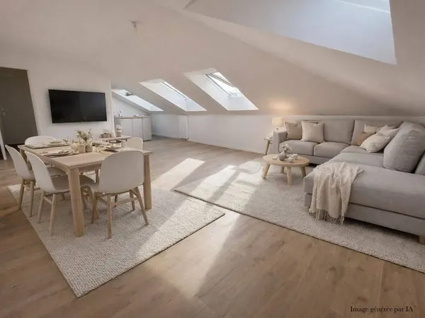 Appartement 3 pièces 60 m²