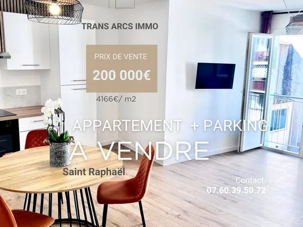 Appartement 3 pièces 48 m²