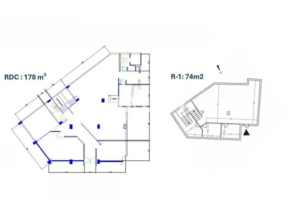 Bureaux 252 m²