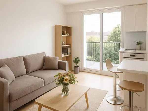 Appartement 2 pièces 39 m²