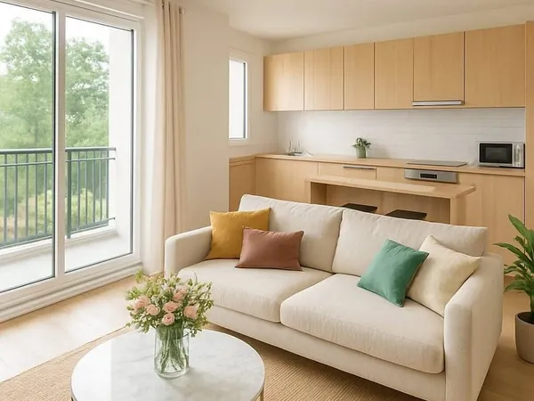Appartement 2 pièces 46 m²