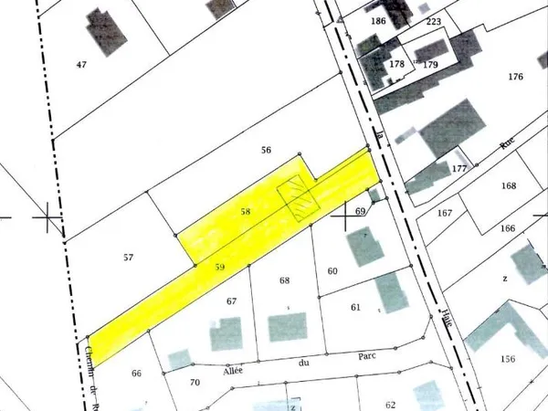 Terrain 1170 m²