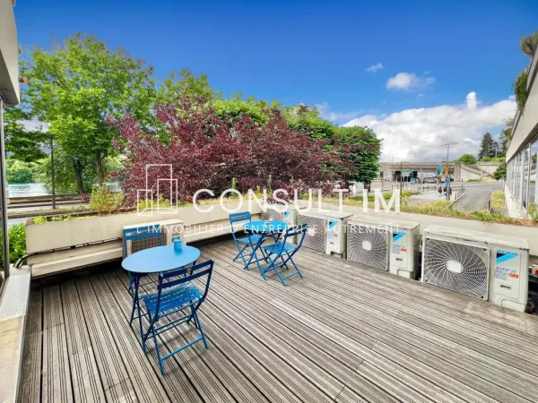 Lumineux, Terrasse, Climatisé