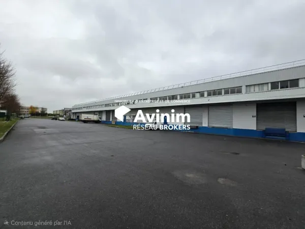 A LOUER GOUSSAINVILLE STOCKAGE 1340M² 