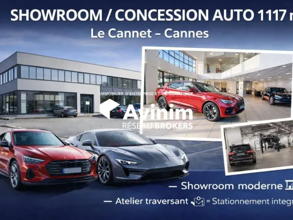Le Cannet - Local commercial 1 117 m2