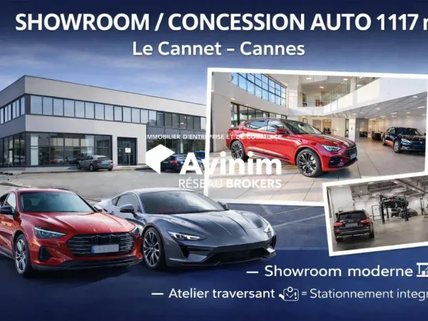 Le Cannet - Local commercial 1117 m2