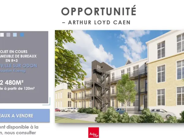 Bureaux à partir de 120 m² - Disponible à l'achat ou à la location 