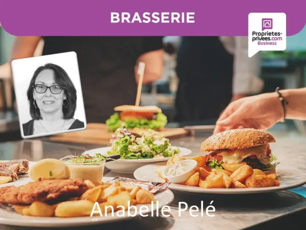 MACHECOUL 44270 - Restaurant Brasserie 75 couverts, terrasse