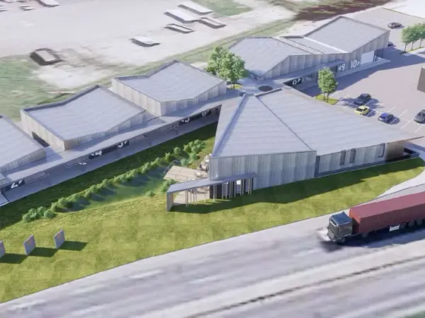 A L'ENTREE DE DIEPPE, DES CELLULES COMMERCIALES BRUT DE BETON FLUIDES EN ATTENTE DE 100 A 300M2