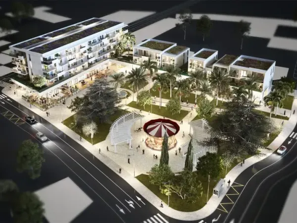 A louer, Local commercial de 319 m² + mezzanine de 49 m², Square Benes, Saint Laurent du Var 06700, 