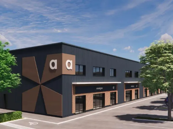 Locaux commerciaux neufs à louer à Noyelles-Godault avec mezzanine et surfaces modulables