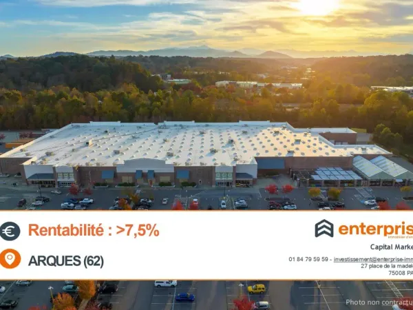 INVESTISSEMENT - RETAIL PARK LOUÉ - RENTABILITÉ >7,5%