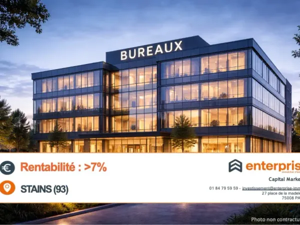 OPPORTUNITÉ D'INVESTISSEMENT - STAINS - RENTABILITÉ >7%