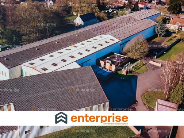 EXCLUSIVITÉ - À VENDRE - ENSEMBLE INDUSTRIEL DE 8 000 M2 - CALONNE-RICOUART (62)