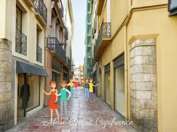 Local commercial Bail à céder - PERPIGNAN (66) - Rue de la loge - tous commerces, services à la pers
