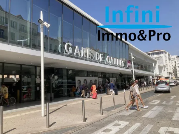CESSION DE DROIT AU BAIL 54 m2 : GARE DE CANNES