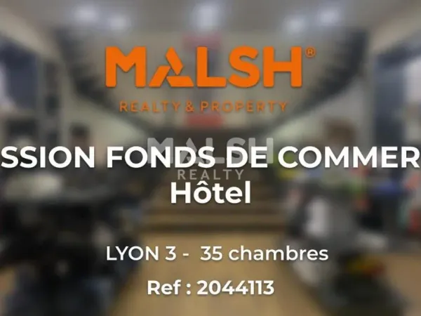 Local commercial à céder -600 m² - Lyon 3 