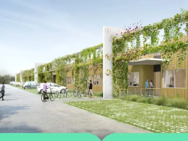 A Osny, parc d'activités proposé à la location, divisible, équipé des dernières innovations, certifi