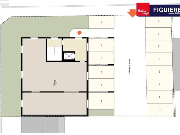 Plateaux de bureaux neufs à vendre ou à louer ARLES centre ville avec parking privé