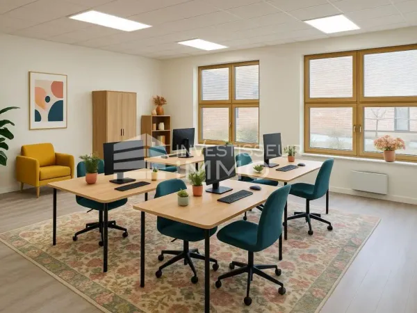 Bureaux 133 m² - Torcy - 120 euros/m²/an - Parkings en option - 3 MOIS DE LOYER OFFERT HT HC
