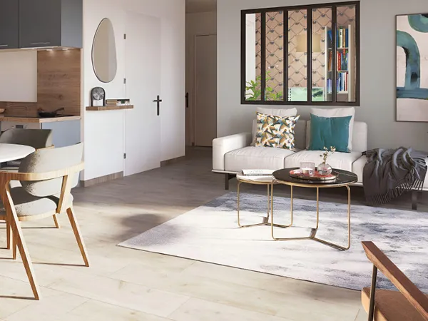 Appartement 1 pièce 36 m²
