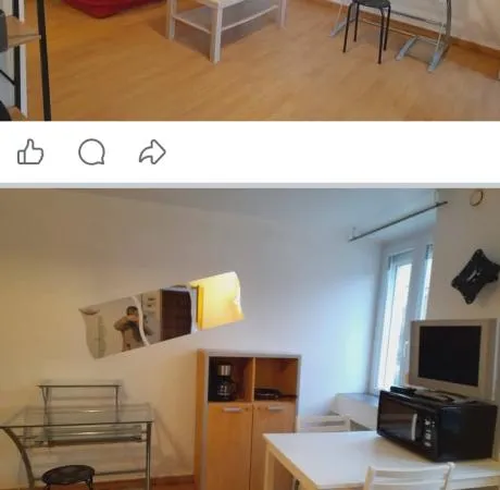 Studio de 21m2 à louer sur Bazeilles