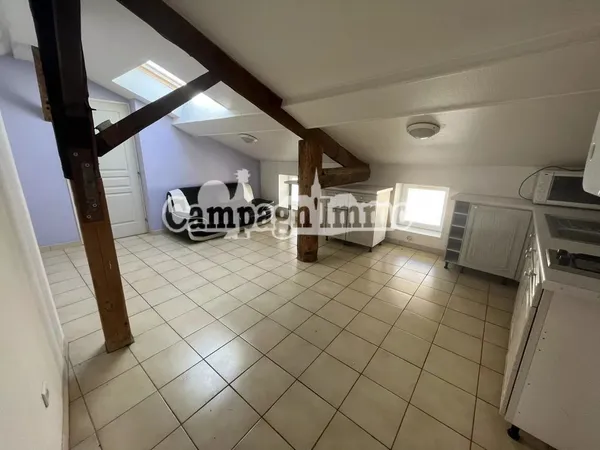 Appartement T2 centre-ville loué 