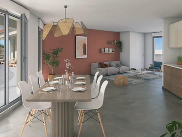 Appartement 3 pièces 64 m² 