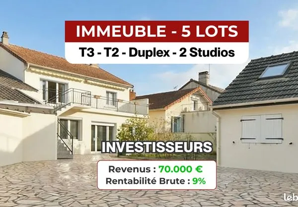 Immeuble de rapport 235 m² 