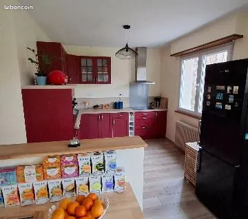 Maison rénovée 130 m² - 3 ch - Jardin & verger - Centre Soultz-sous-Forêts 