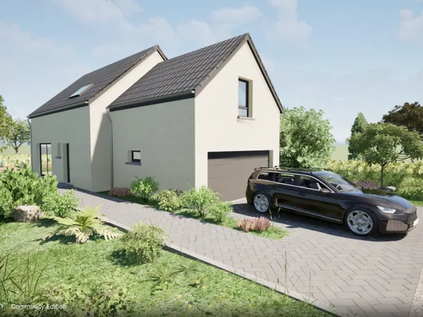 Terrain + maison 130 m² 