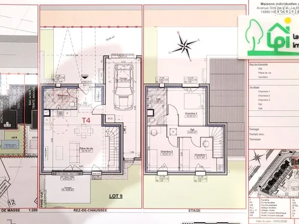 Maison 4 pièces 84 m² 
