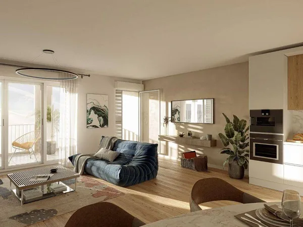 Appartement 2 pièces 32 m² 