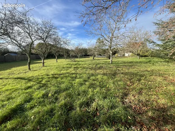 Terrain 1000 m² Fondettes 