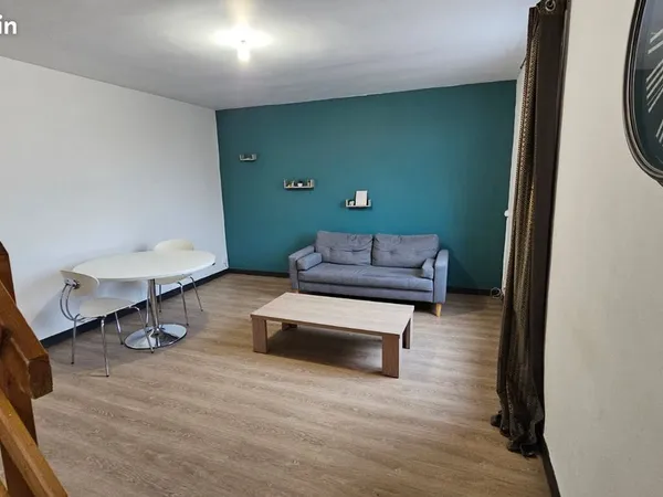 T2 duplex 43 m² meublé 
