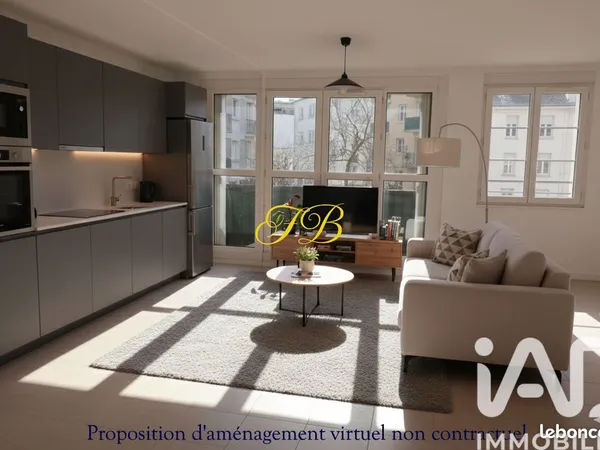 Appartement 4 pièces 55 m² 