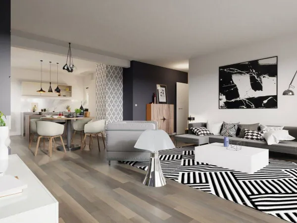 Appartement 5 pièces 91 m² 
