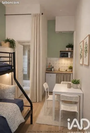 Appartement 1 pièce 14 m² 