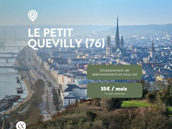 Parking/box 12 m² LE PETIT QUEVILLY 