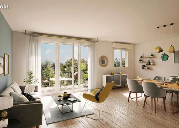 Appartement 3 pièces 65 m² 