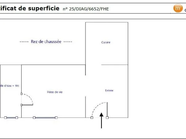 Appartement 1 pièce 18 m² 