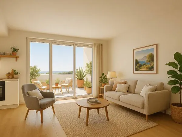 Appartement 2 pièces 46 m² 