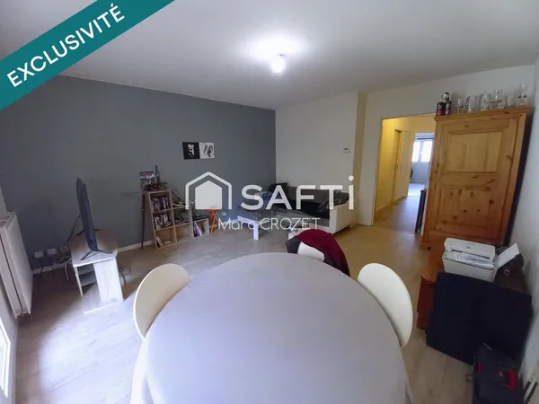 Appartement traversant 