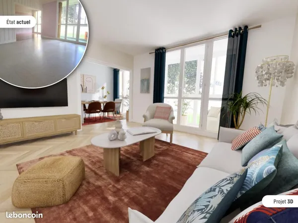 Appartement 4 pièces 69 m² 