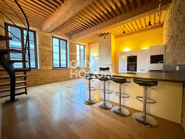 Duplex 3 pièces 64 m² 