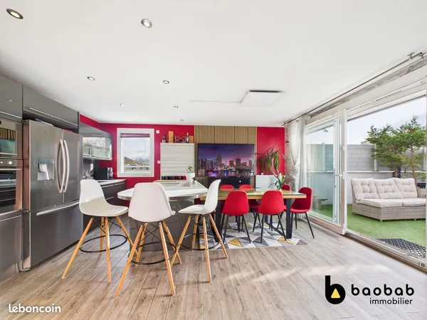 Appartement 3 pièces 69 m² 