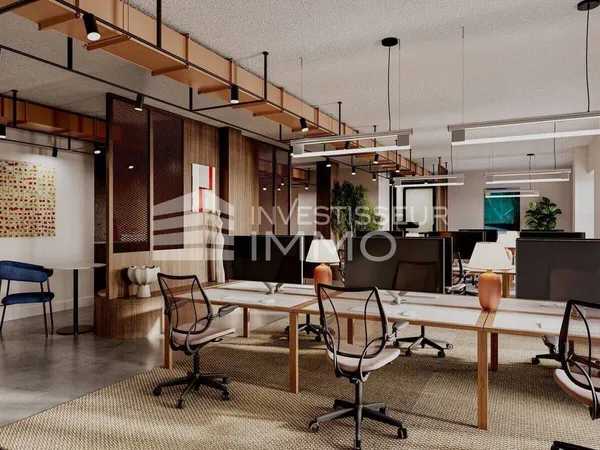 Bureaux 619 m² 
