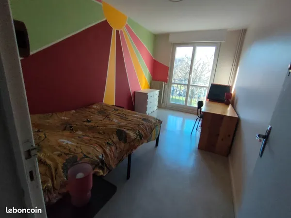 Chambre en colocation de 2 personnes 