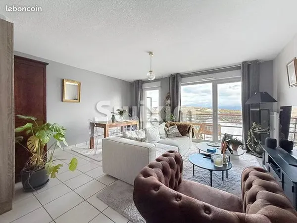 Appartement 3 pièces 63 m² 