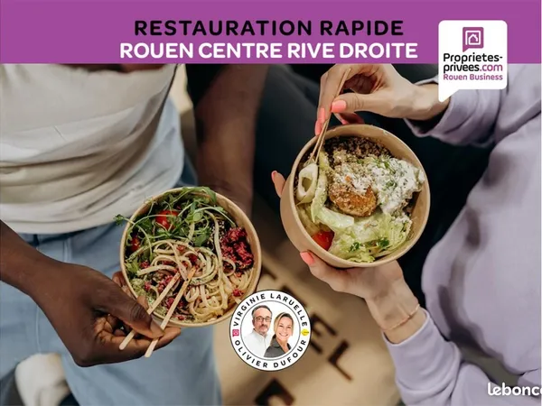 Fonds de commerce restauration rapide 40 m² 